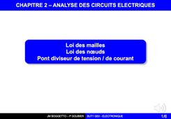 Chapitre 2 - Vidéo 1